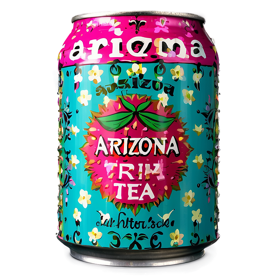 Retro Arizona Tea Can Png 06252024 PNG image