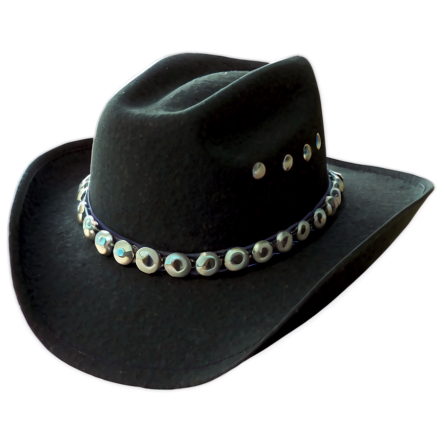 Retro Black Cowboy Hat Png Crv4 PNG image