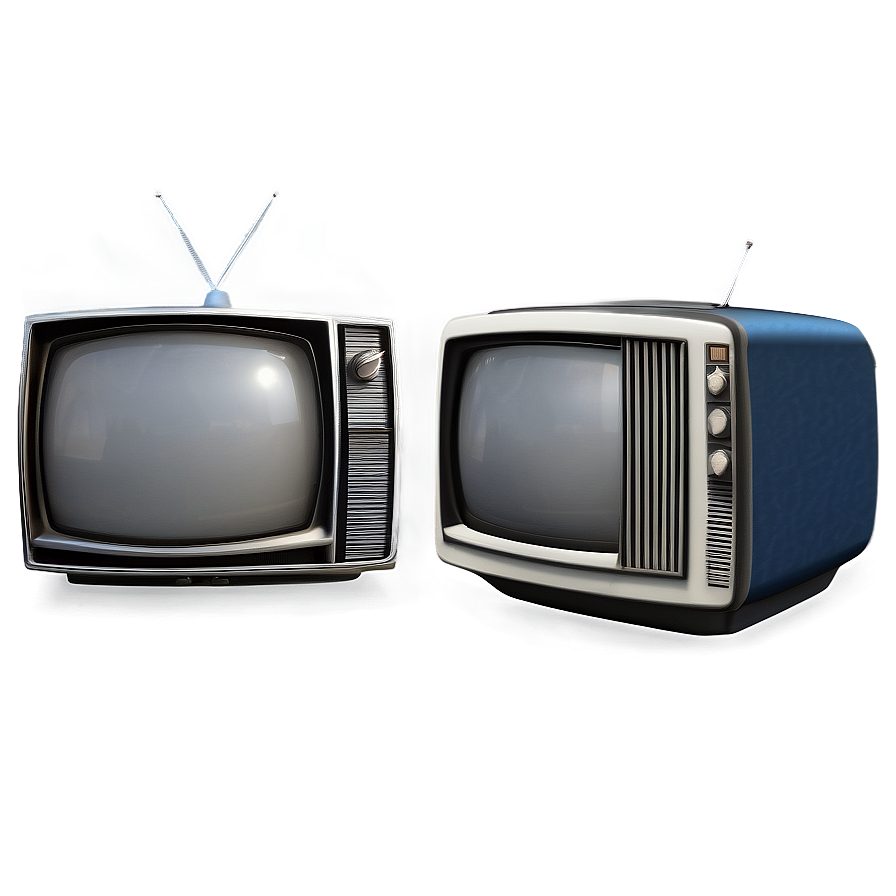 Retro Broadcast Television Png 05252024 PNG image