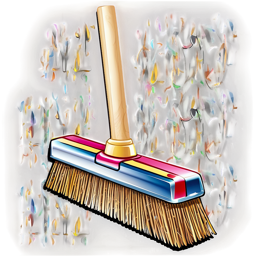 Retro Broom Png 05252024 PNG image