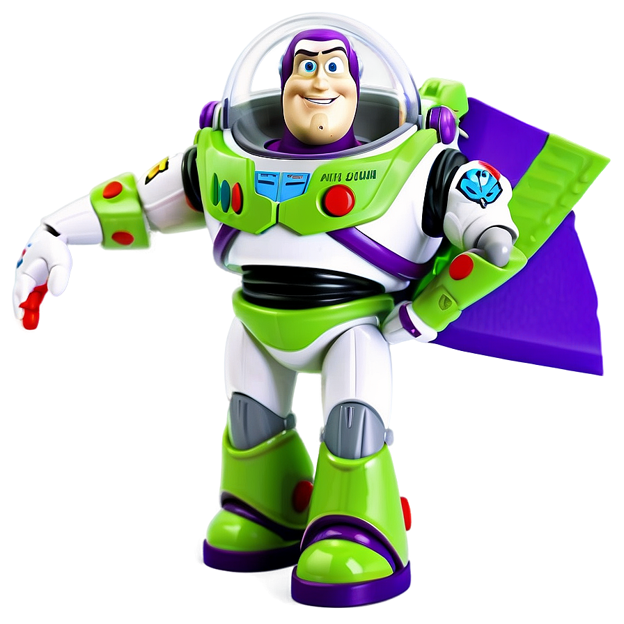 Retro Buzz Lightyear Toy Png 05232024 PNG image