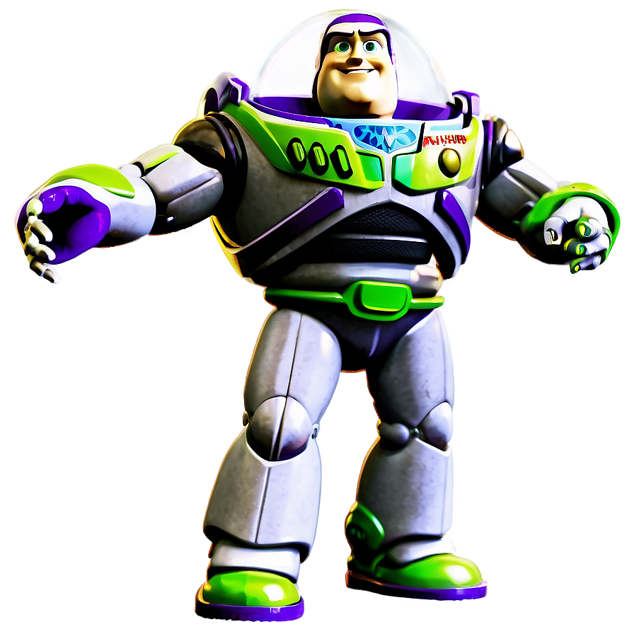 Retro Buzz Lightyear Toy Png Eyg3 PNG image