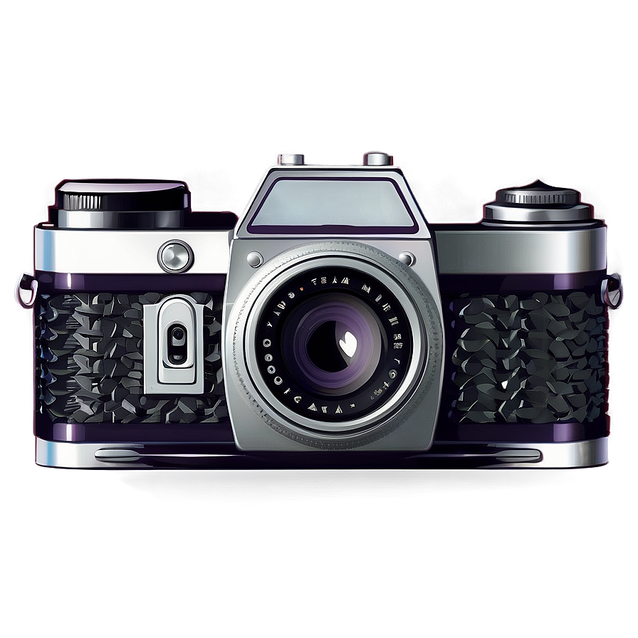 Retro Camera Design Png 06212024 PNG image