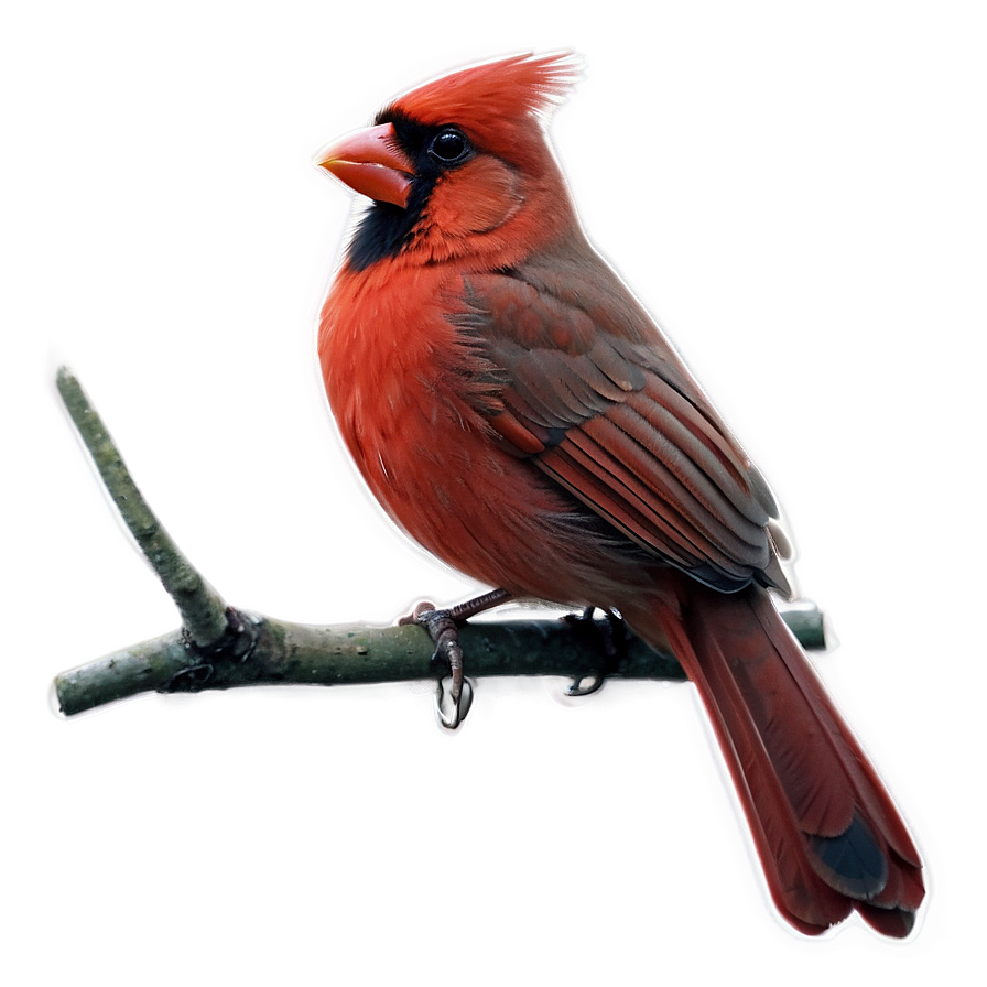 Retro Cardinal Poster Png 24 PNG image