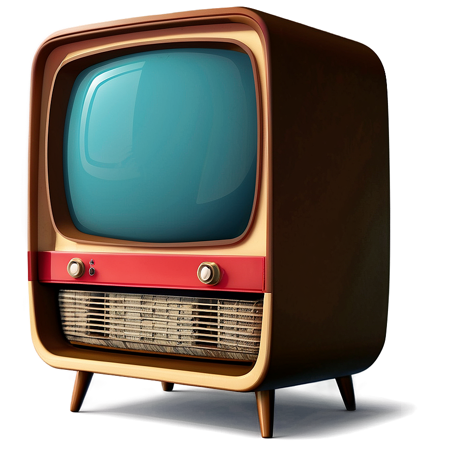 Retro Cartoon Tv Set Png 86 PNG image