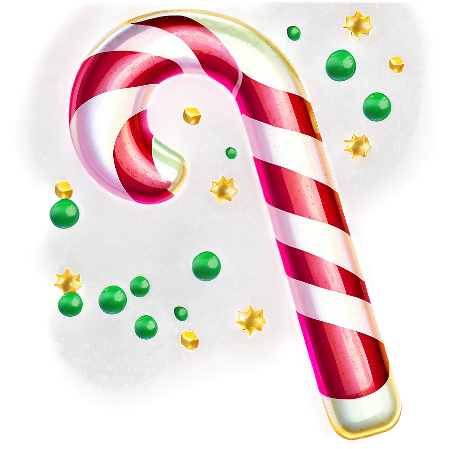 Retro Christmas Candy Cane Png 06252024 PNG image