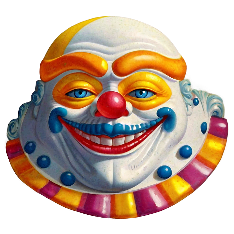 Retro Clown Advertisement Png Alo PNG image