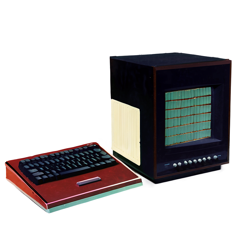 Retro Computer Device Png 59 PNG image