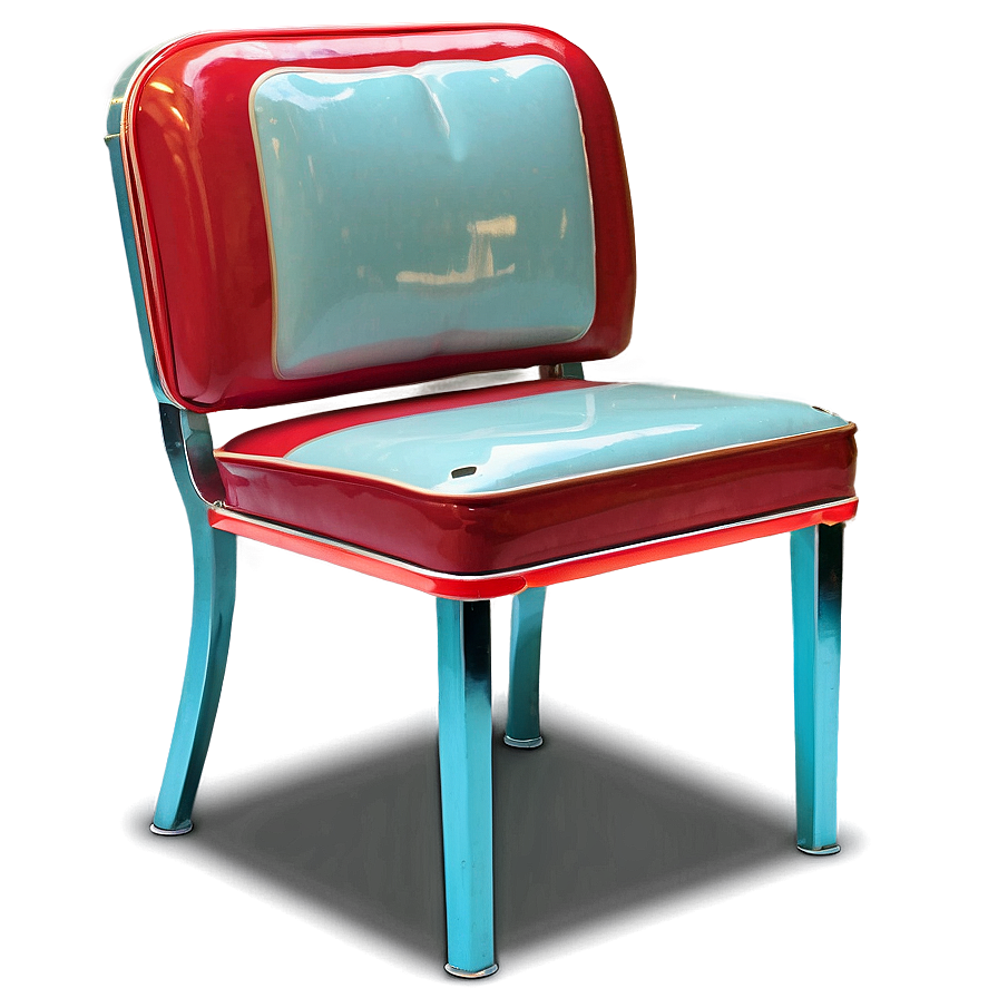 Retro Diner Silla Png Bhc41 PNG image