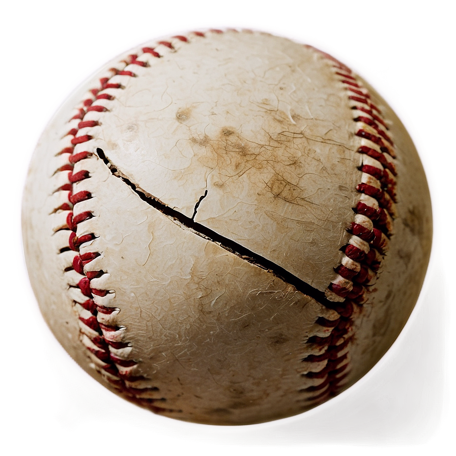 Retro-faded Baseball Png Tdh PNG image