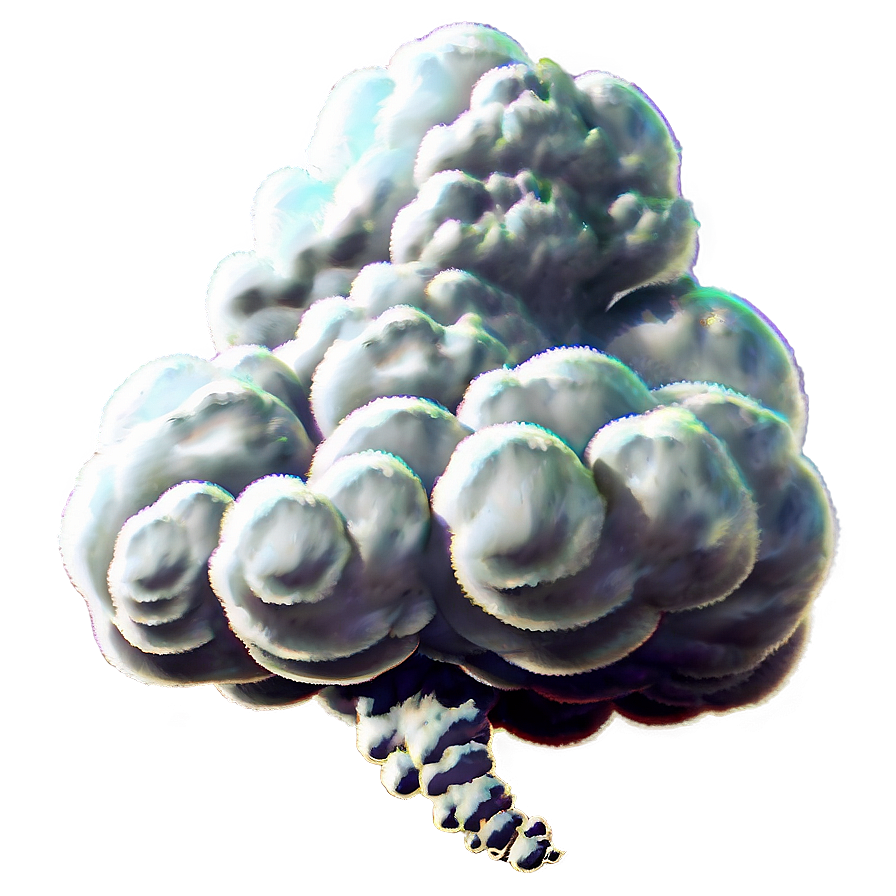 Retro Fart Cloud Png 4 PNG image