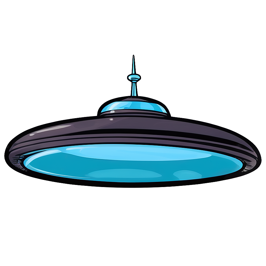 Retro Flying Saucer Clipart Png Spd PNG image