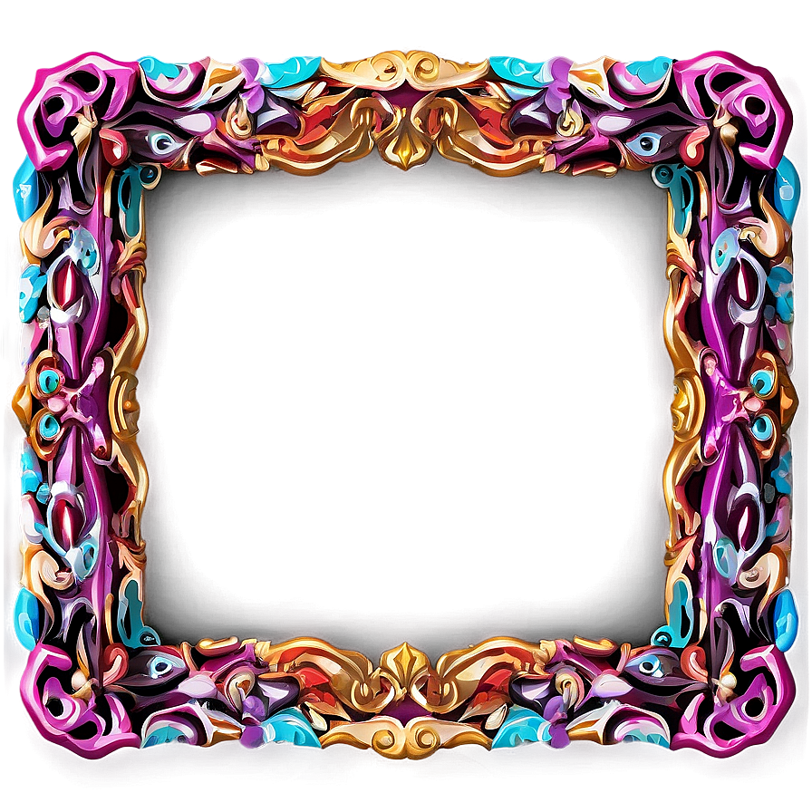 Retro Frame Png Shy PNG image