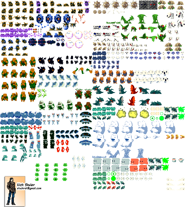 Retro_ Game_ Sprite_ Collection PNG image