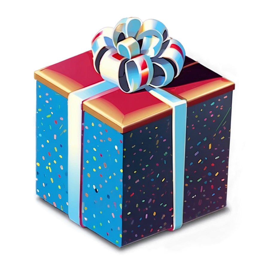 Retro Gift Box Png 98 PNG image