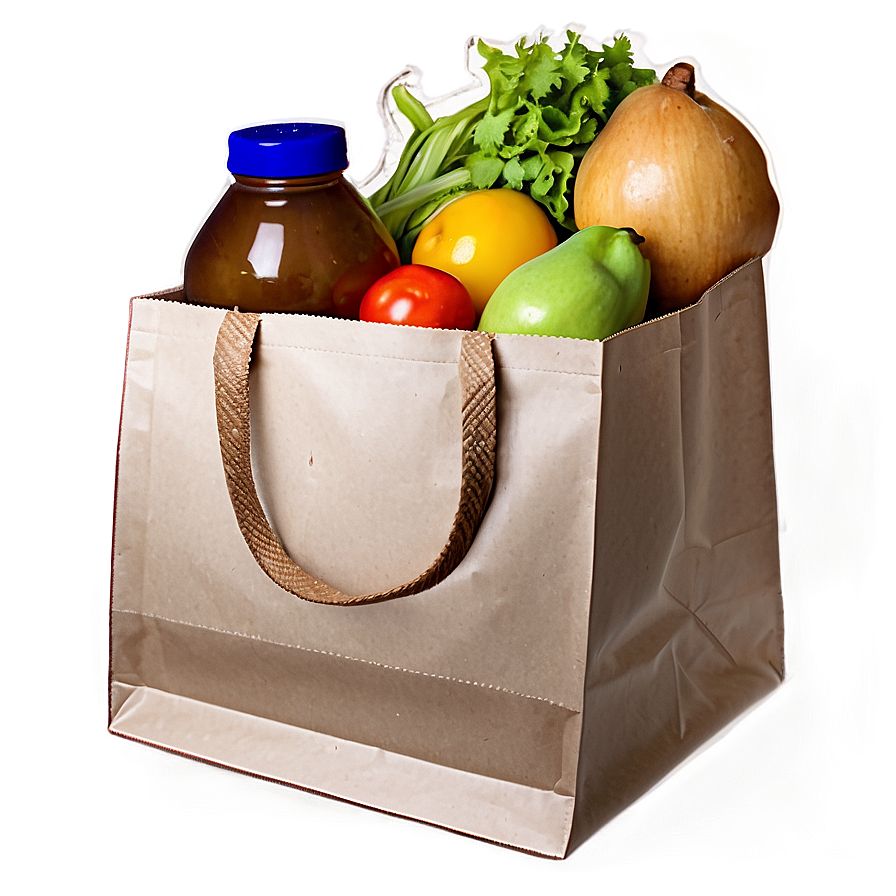 Retro Grocery Bag Png 69 PNG image