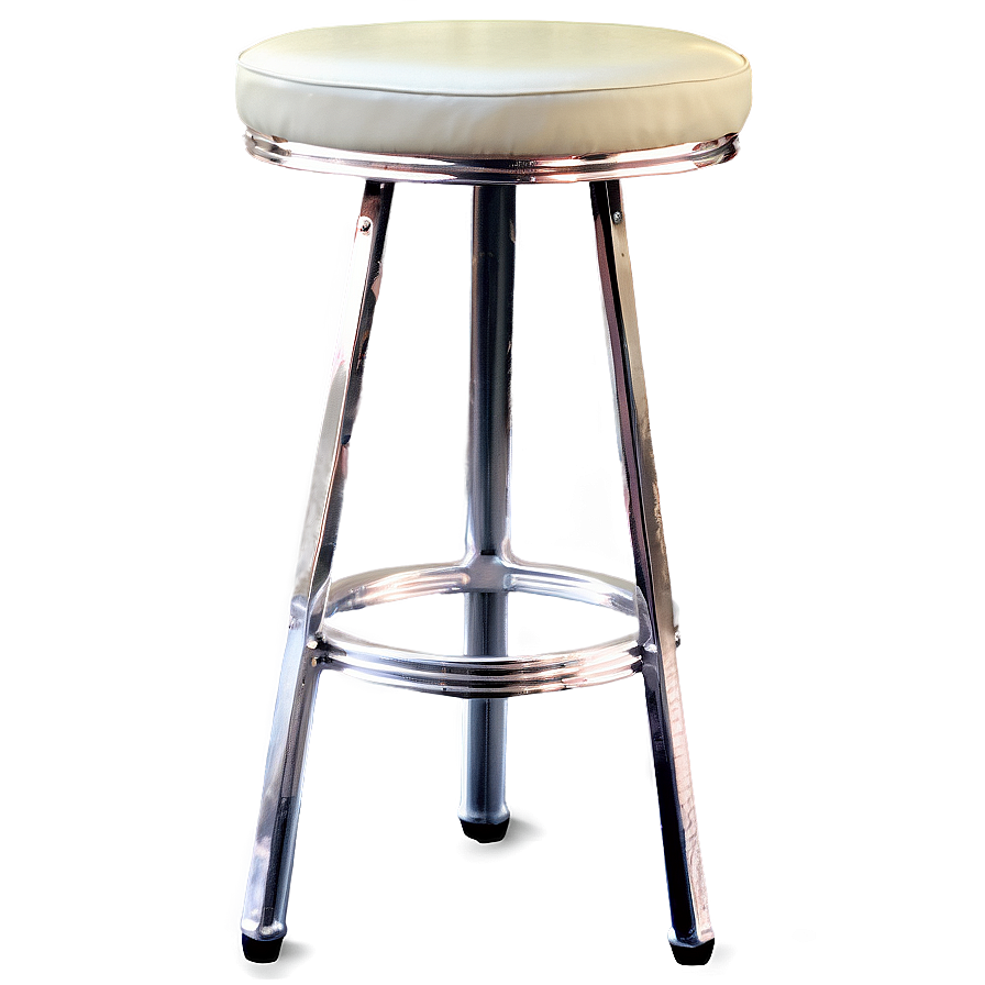 Retro Inspired Barstool Png 06282024 PNG image