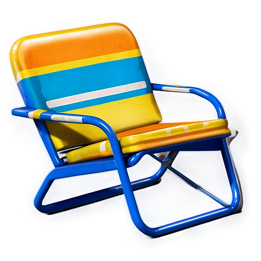 Retro Lawn Chair Png 06132024 PNG image