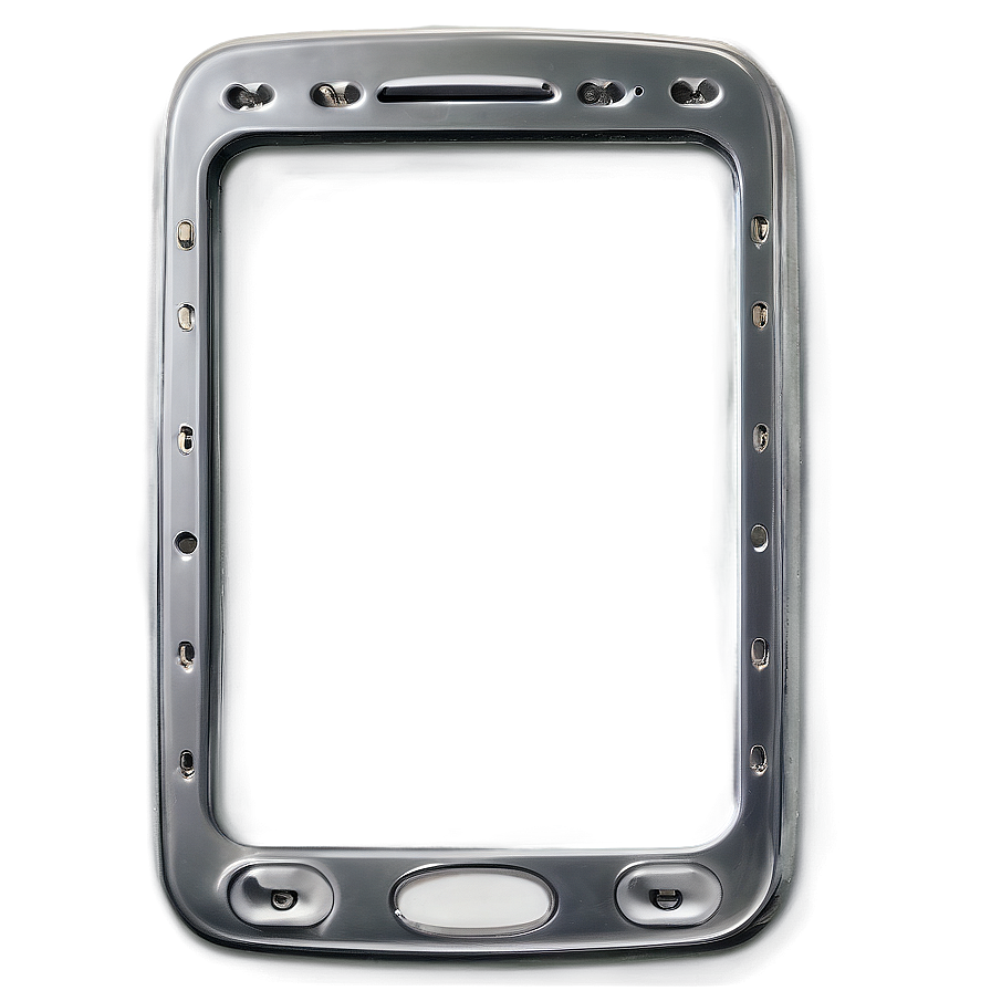 Retro Mobile Phone Frame Png Bxp PNG image