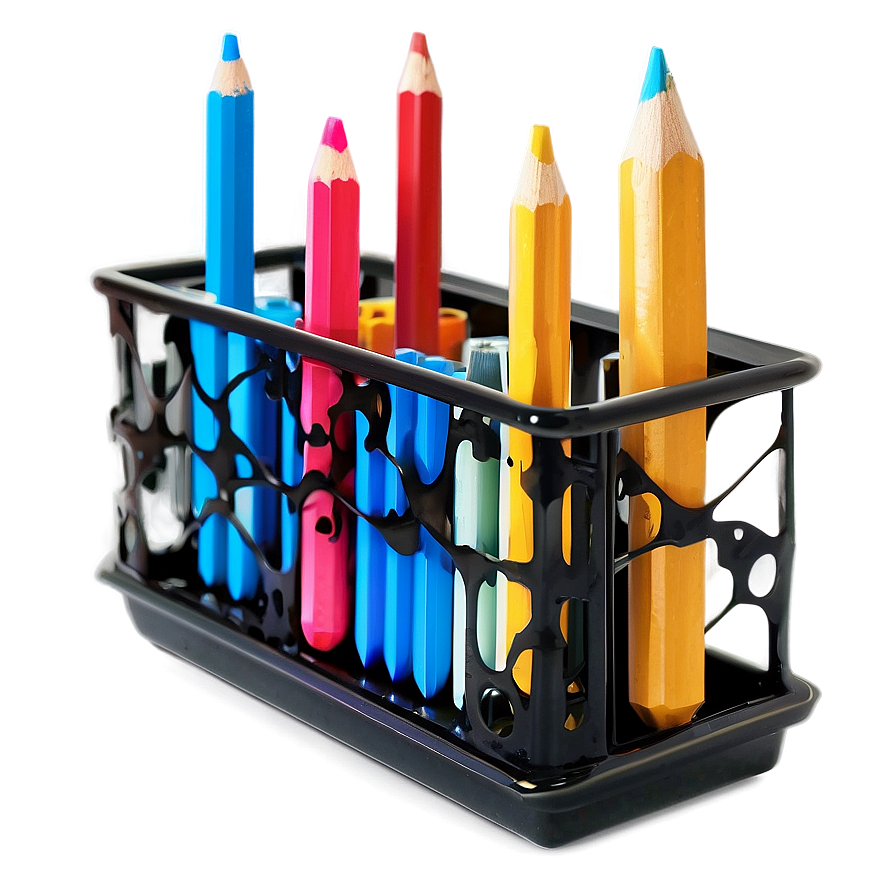 Retro Pencil Holder Png 54 PNG image