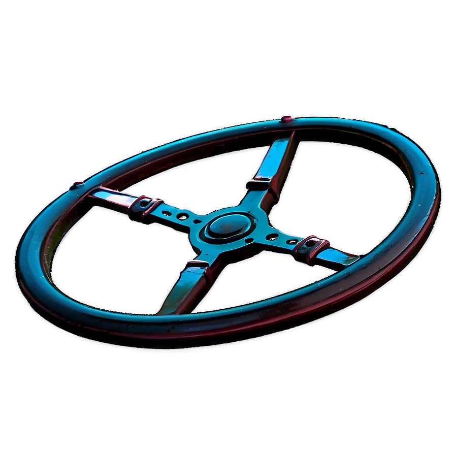 Retro Sailboat Steering Wheel Png Qbw PNG image