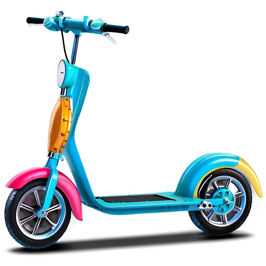 Retro Scooter Png Tkw13 PNG image