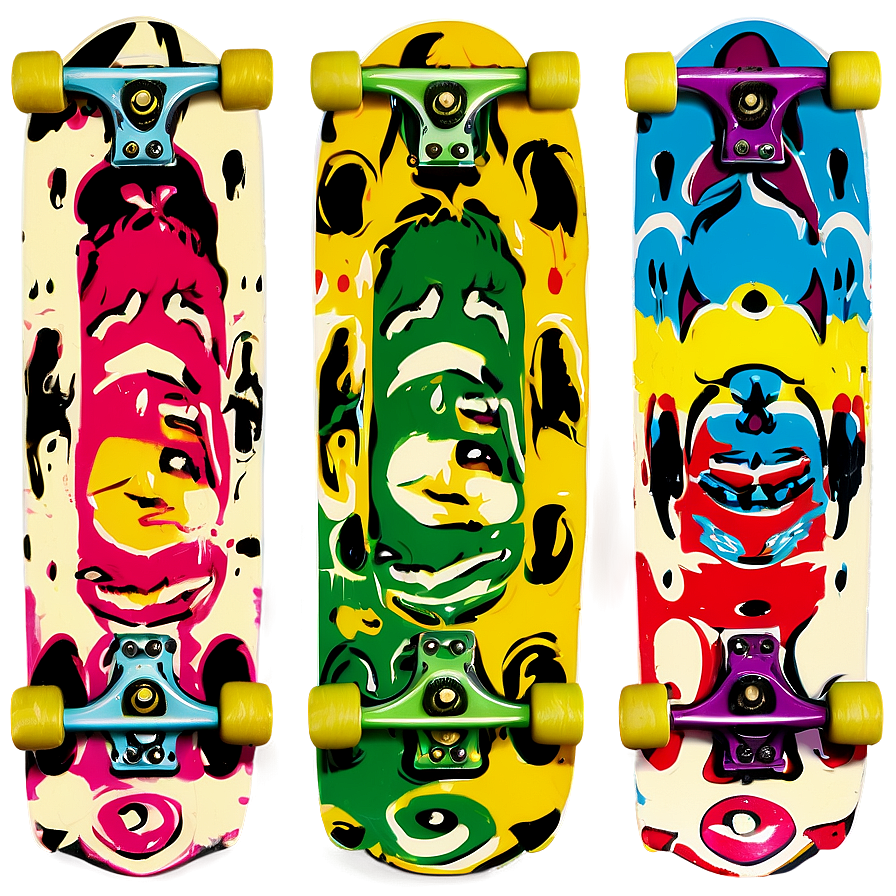 Retro Skateboard Culture Png 05212024 PNG image