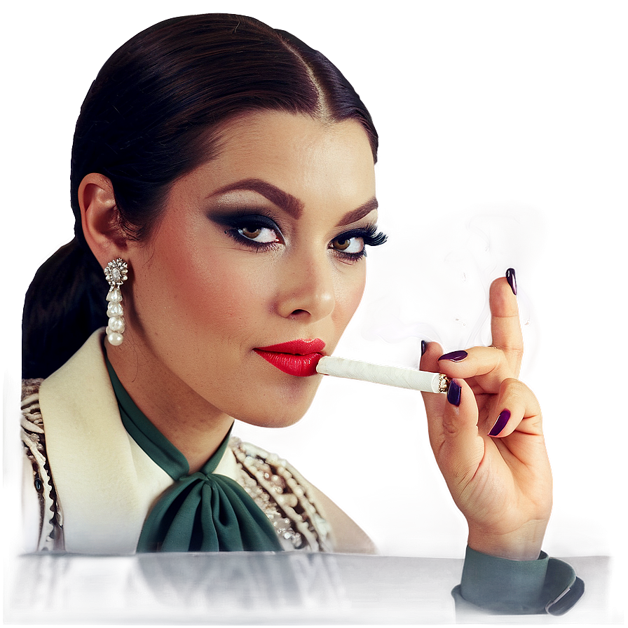 Retro Smoking Advertisement Png Aqb PNG image