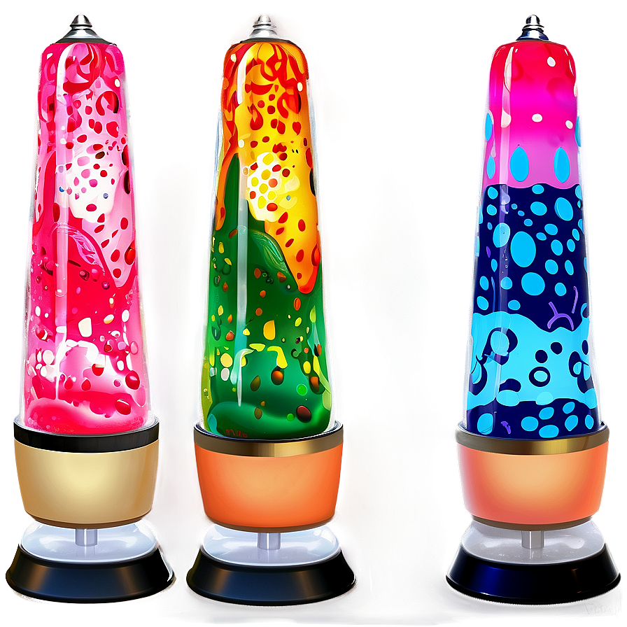 Retro Style Lava Lamp Png 18 PNG image