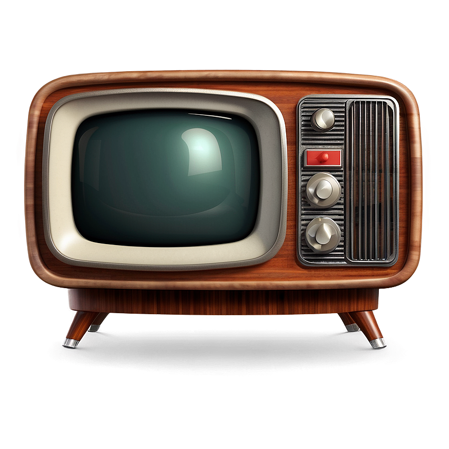 Retro Style Tv Icon Png 05252024 PNG image