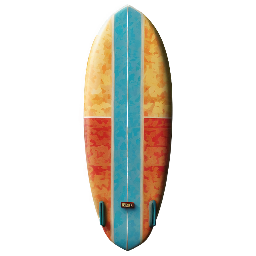 Retro Surfboard Art Png 7 PNG image