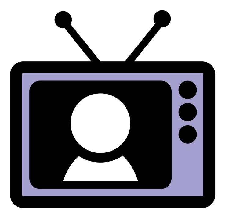 Retro Television Icon PNG image