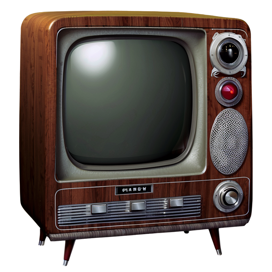 Retro Television Png 05242024 PNG image