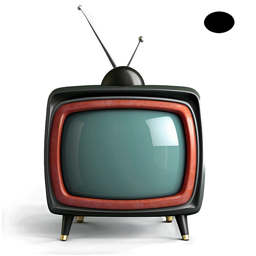 Retro Television Png 05242024 PNG image