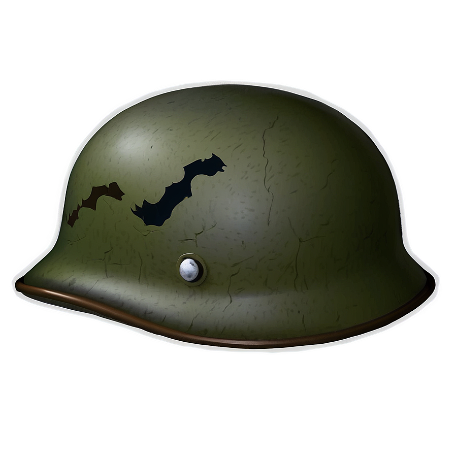 Retro Ww2 Helmet Art Png Rfn PNG image