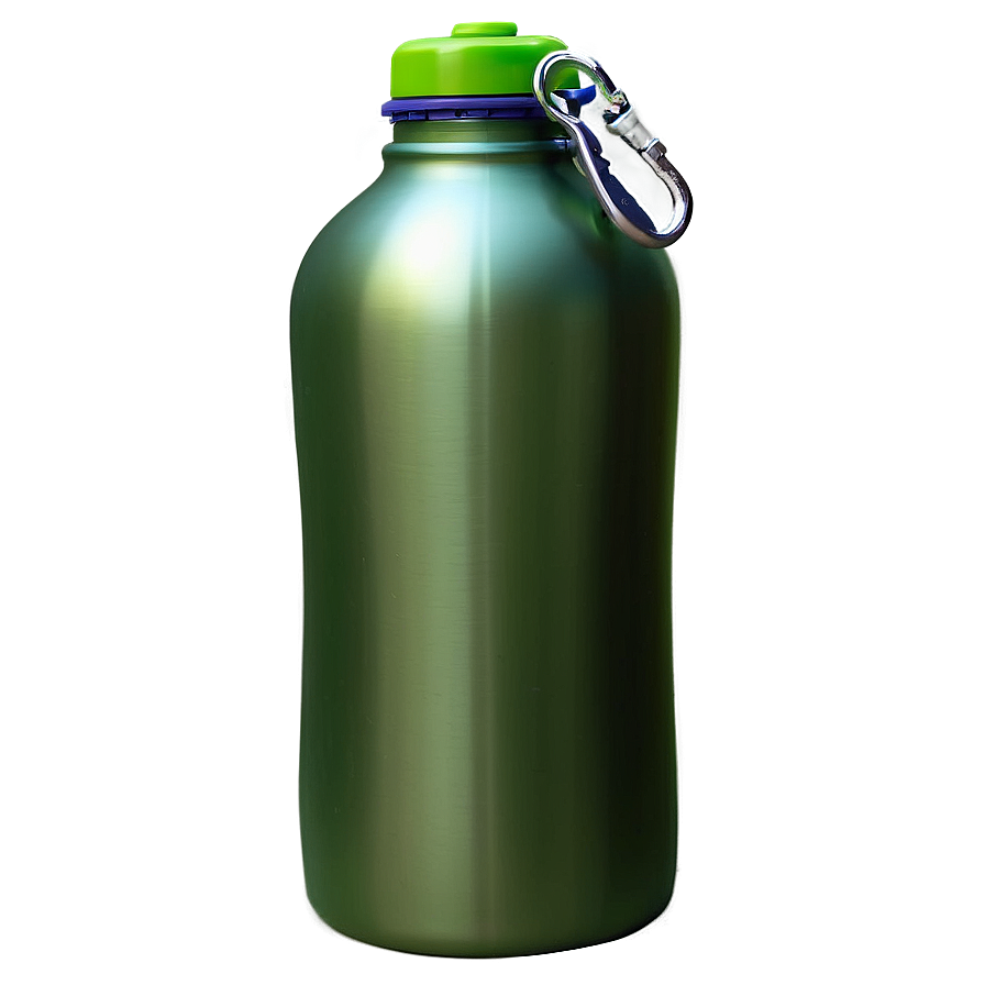 Reusable Water Bottle With Carabiner Png 39 PNG image