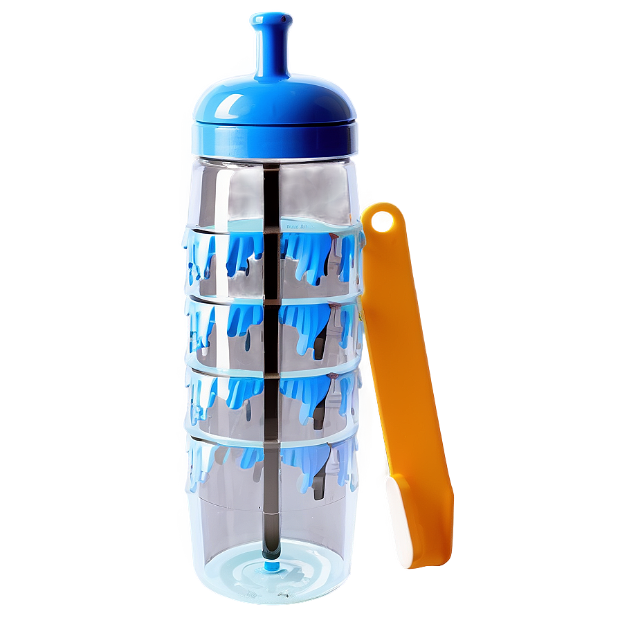 Reusable Water Bottle With Ice Stick Png 06282024 PNG image