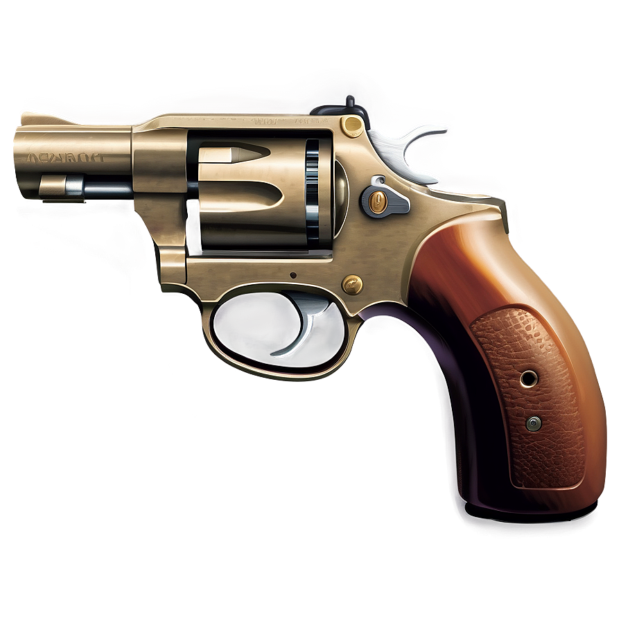 Revolver Transparent Illustration Png 05252024 PNG image