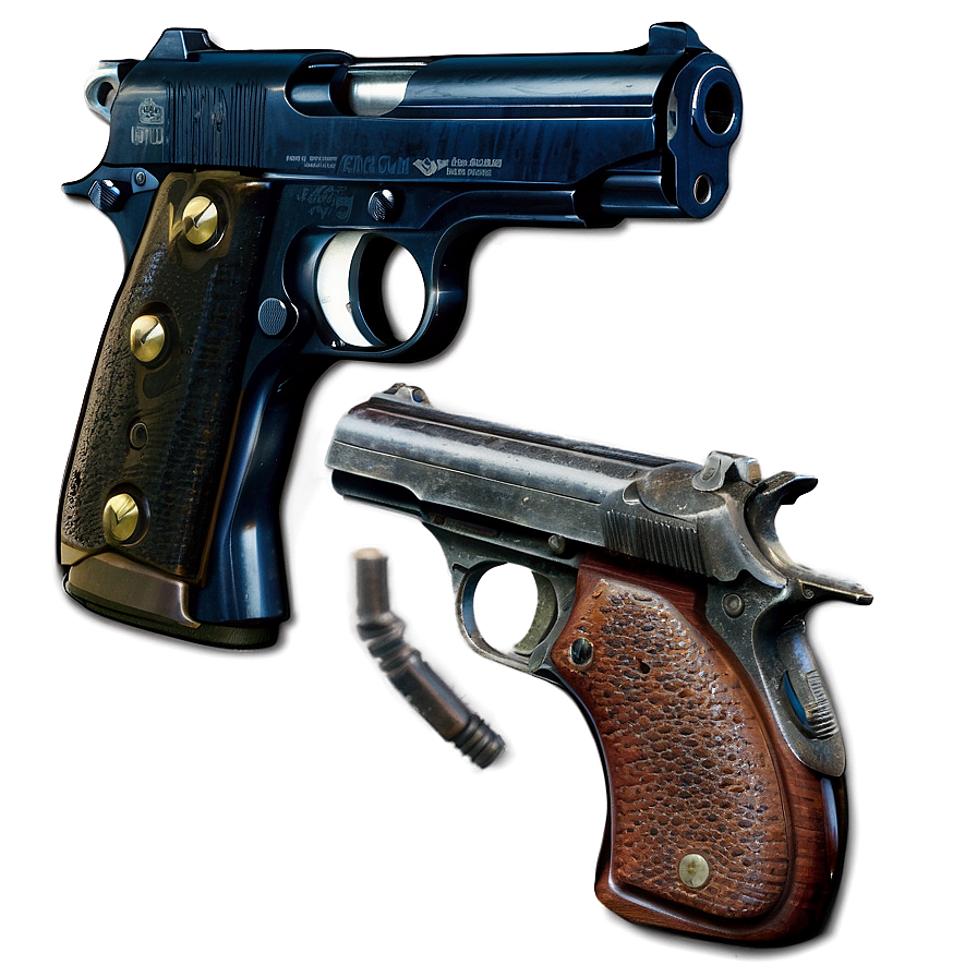 Revolver Vs Pistol Comparison Png 91 PNG image