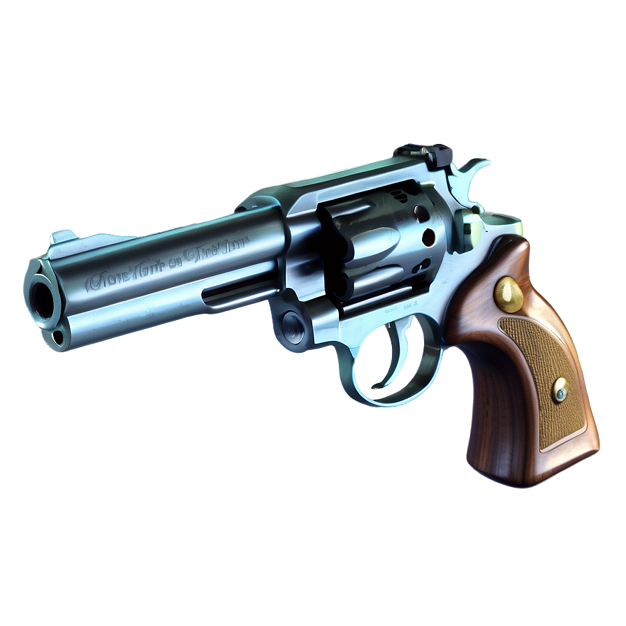 Revolver With Smoke Effect Png 8 PNG image