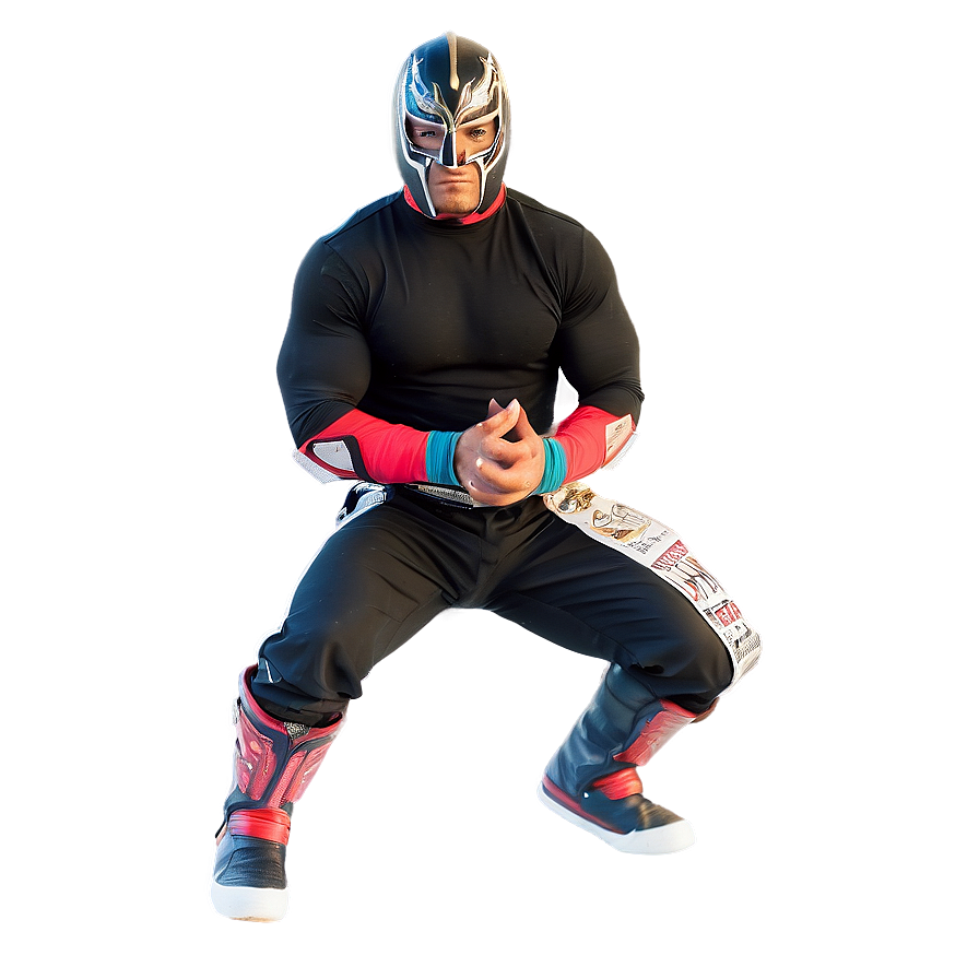 Rey_ Mysterio_ Action_ Pose PNG image