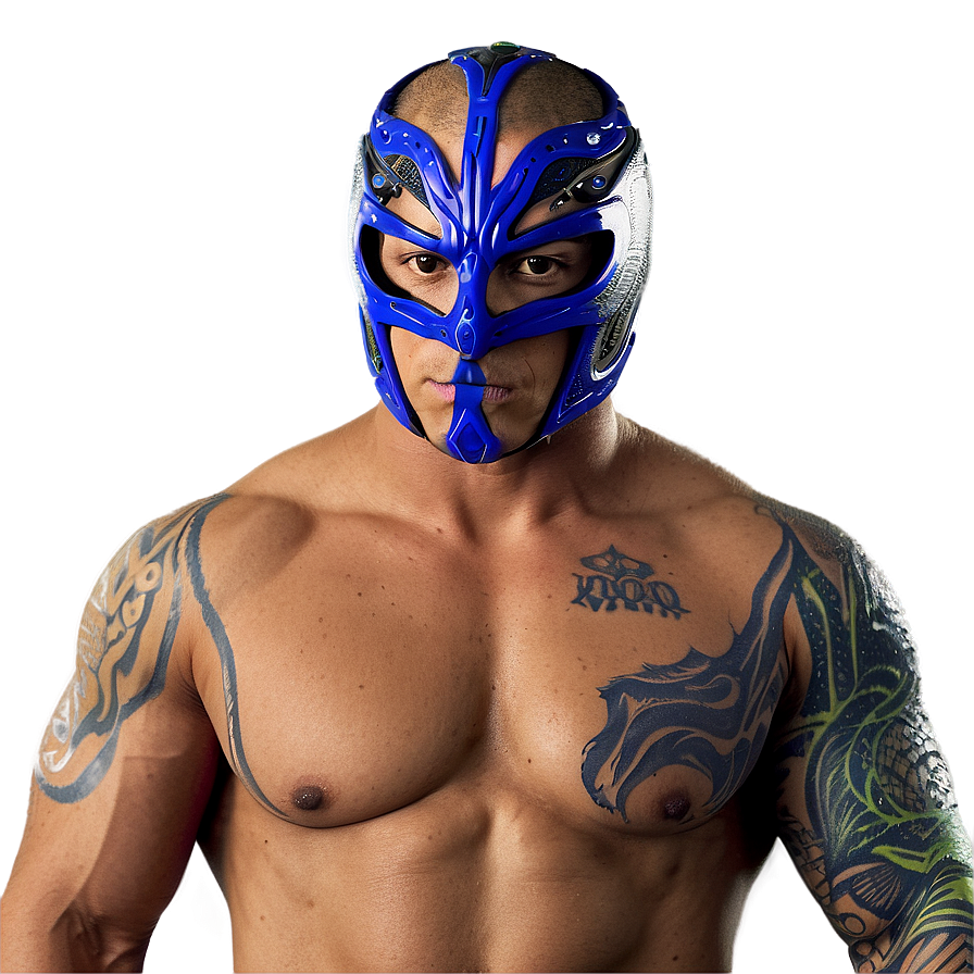 Rey_ Mysterio_ Blue_ Mask_ Portrait PNG image