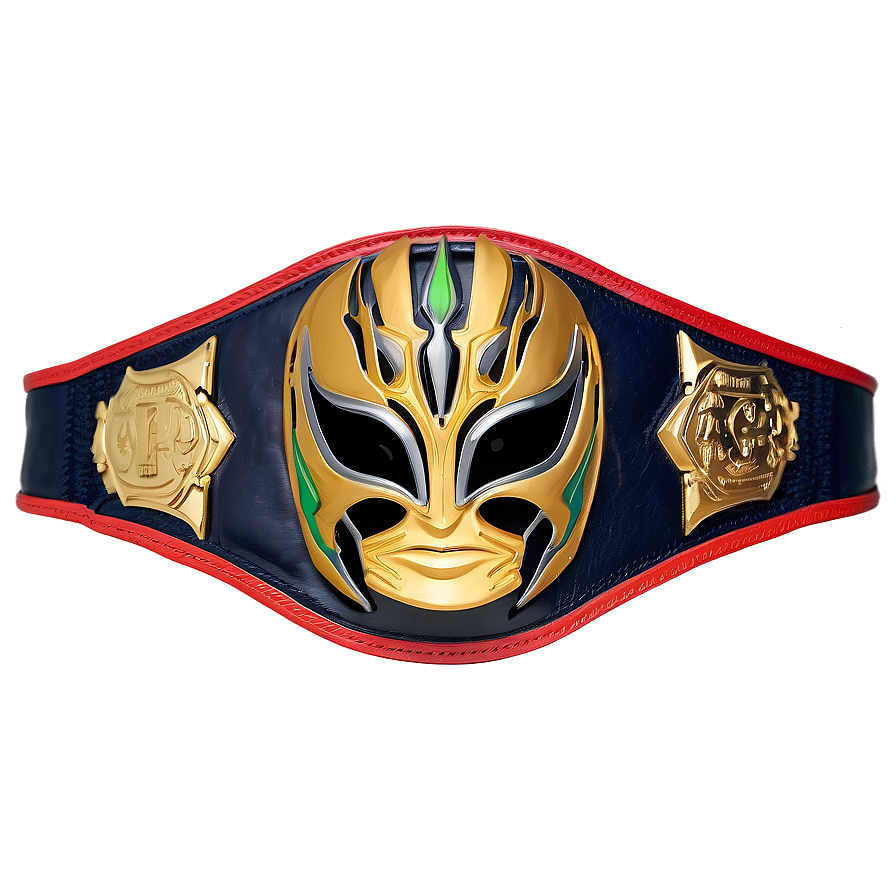 Rey Mysterio Inspired Championship Belt PNG image