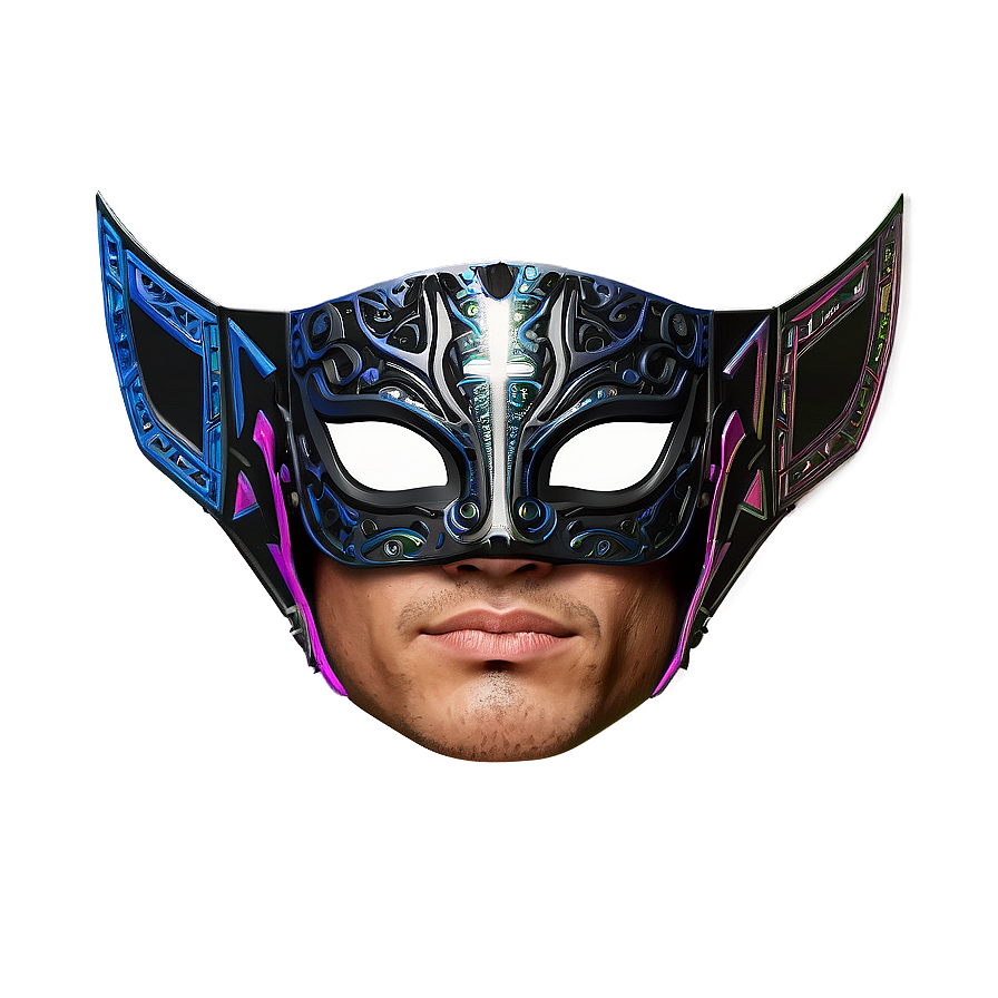 Rey_ Mysterio_ Luchador_ Mask PNG image