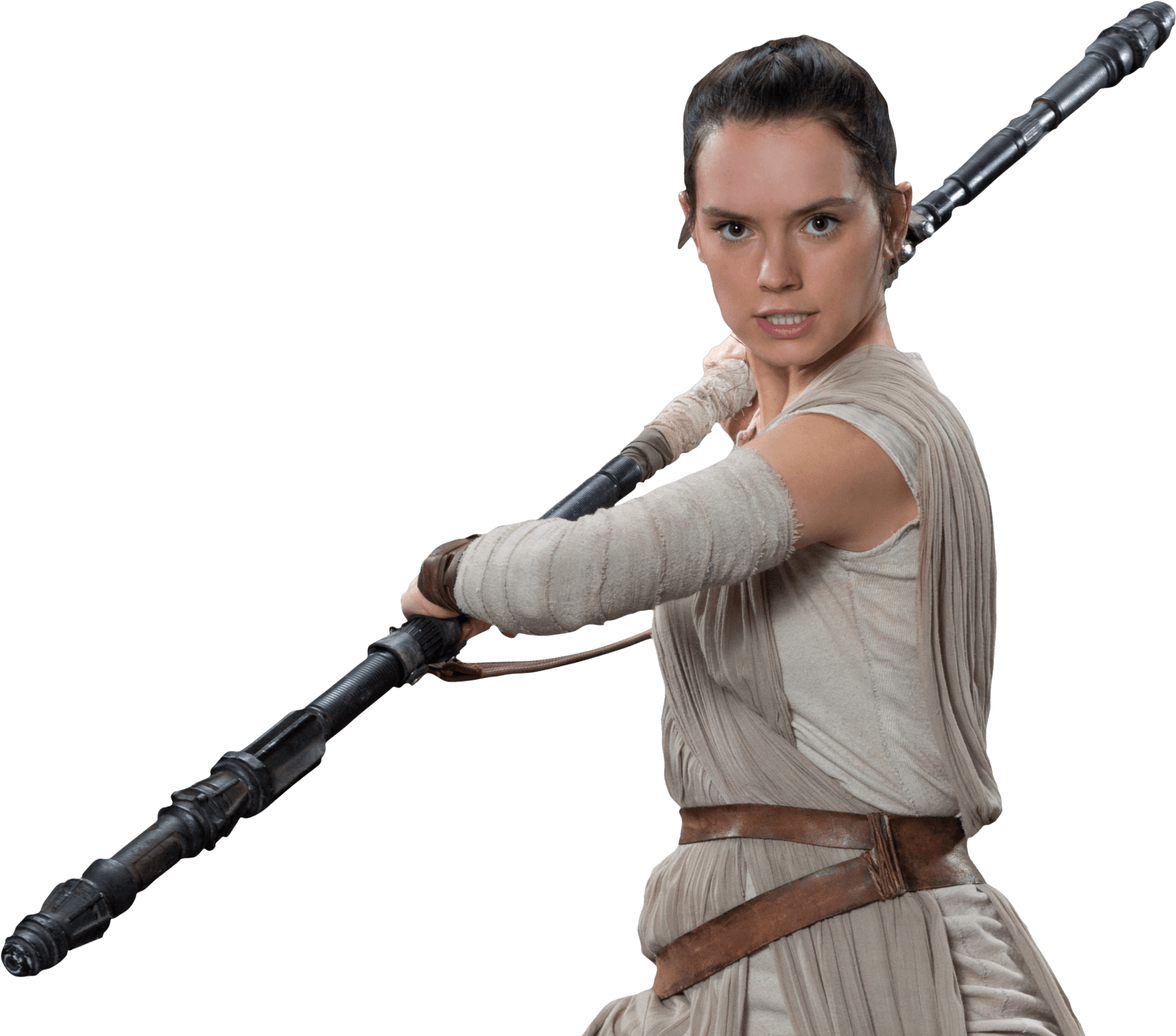 Rey_ Star Wars_ Character_ Pose PNG image