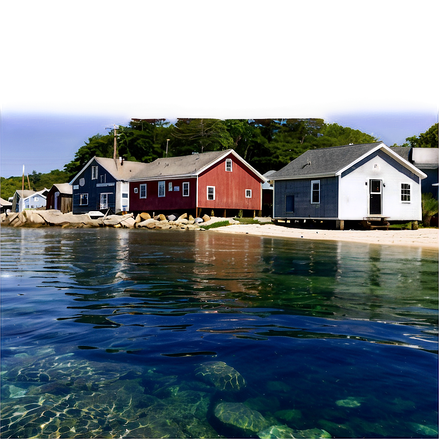 Rhode Island Fishing Village Png Uqi53 PNG image