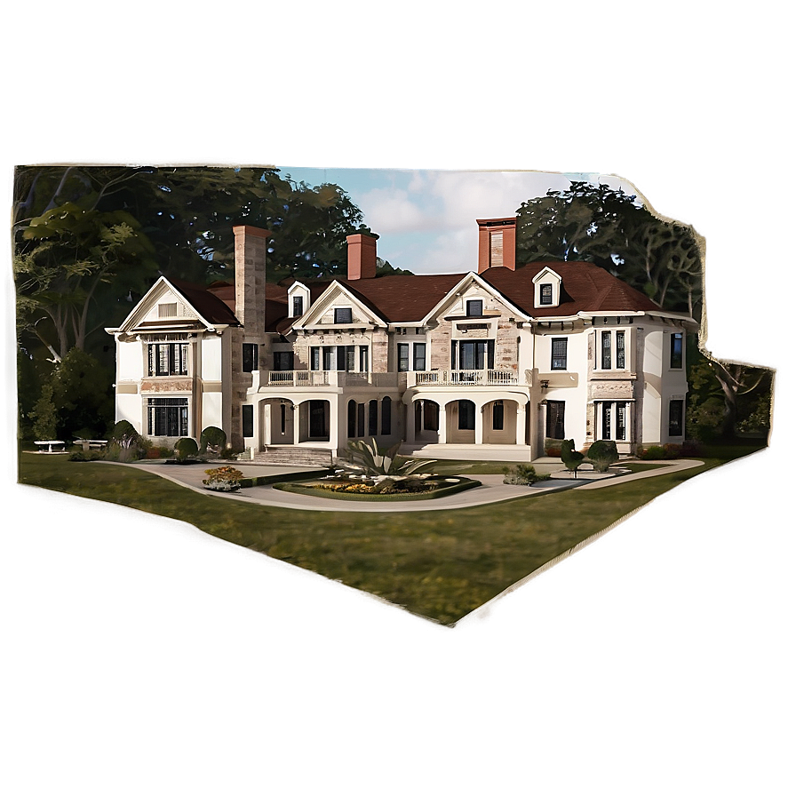 Rhode Island Historic Mansion Png 06202024 PNG image