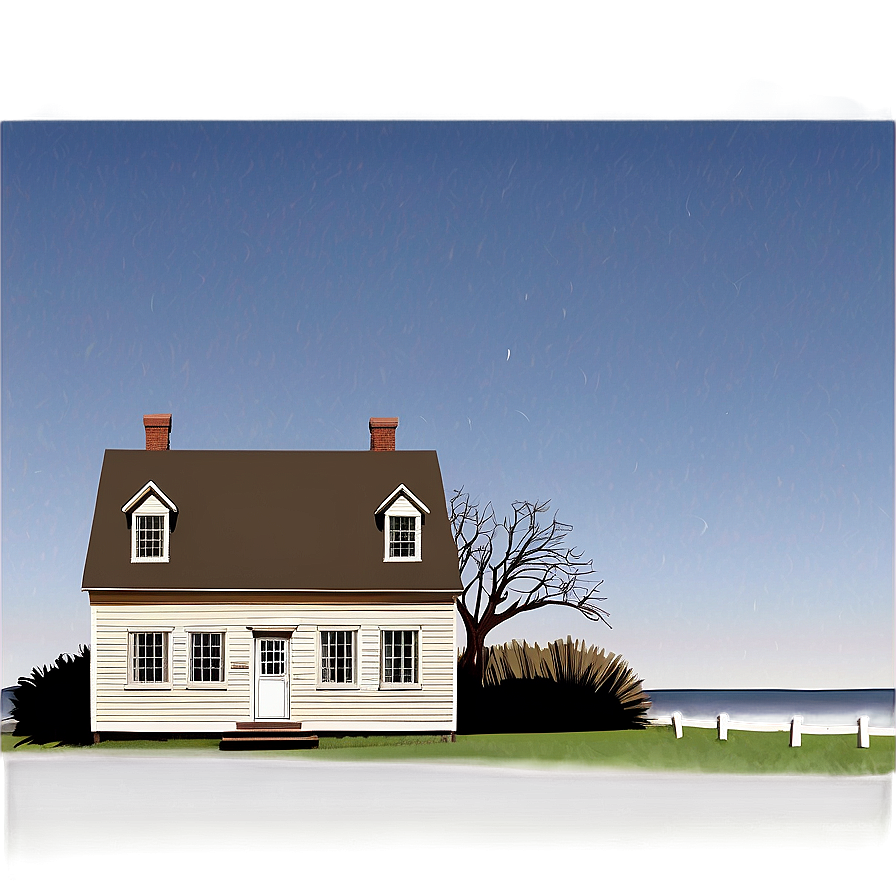 Rhode Island Traditional House Png 54 PNG image