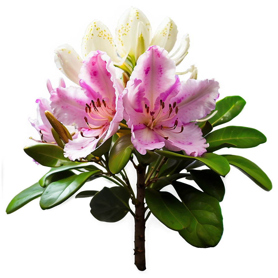 Rhododendron Bouquet Png 06282024 PNG image