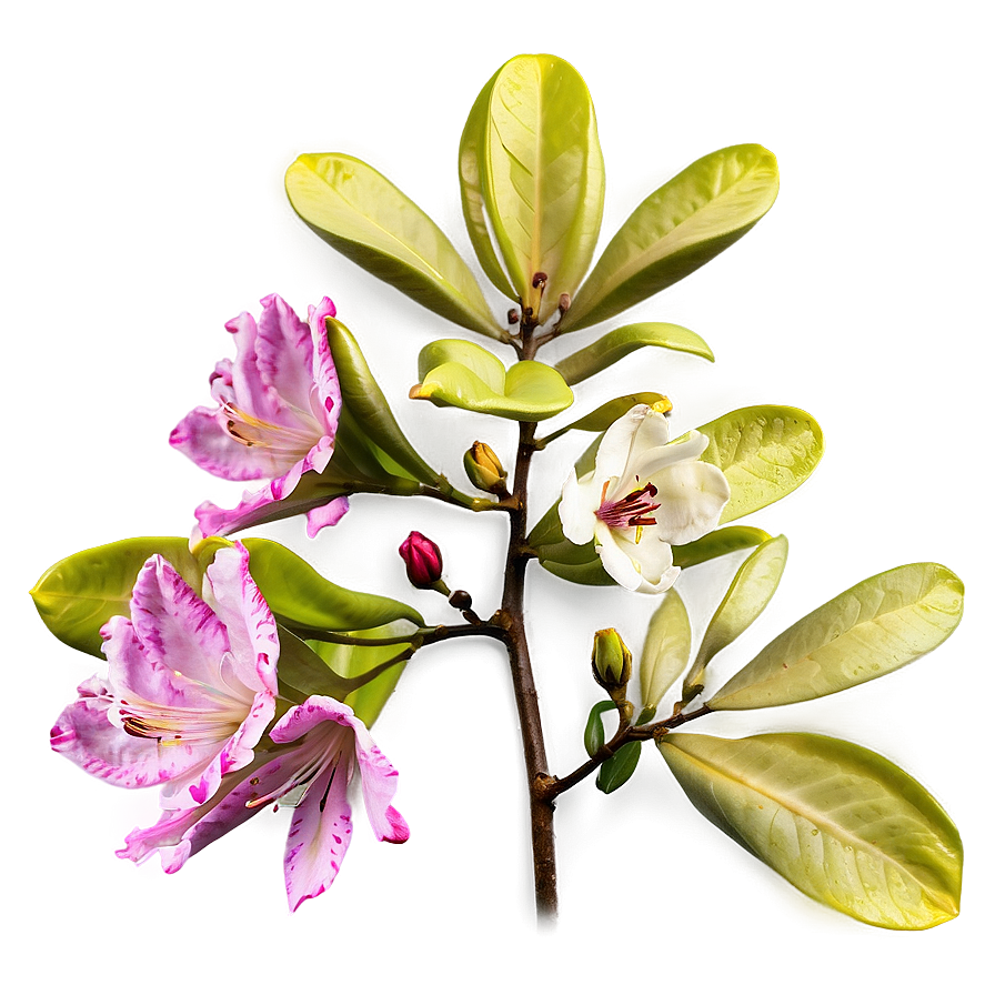 Rhododendron Petals Png Jhn PNG image